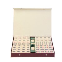 户外运动休闲休闲娱乐 大号家用手打麻将牌带骰子 居家娱乐麻将密胺麻将