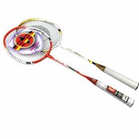 户外运动体育用品羽毛球拍子男女时尚攻守兼备型娱乐健身两支装羽毛球拍打球拍子