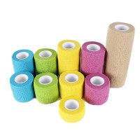 户外运动骑行体育用品运动护具弹性自粘绷带 篮球足球排球运动护膝 加压弹力护腕 护手指10c