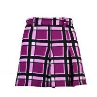 户外体育运动高尔夫服装高尔夫短裙 女士春夏秋款裤裙 格子英伦风 百褶裙子 休闲百搭服装