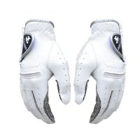 户外运动男士吸汗透气高尔夫手套小羊皮舒适柔软手套 左右手