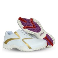 户外运动高尔夫球鞋 Golf女鞋 秀气时尚鞋子户外跑步鞋 纤皮柔软休闲运动鞋