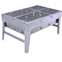 户外运动烧烤炉户外烧烤架木炭烧烤炉家用便携加厚折叠不锈钢烤肉架碳烤炉