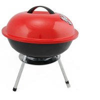 户外运动木炭烧烤架户外烧烤炉 14寸小苹果炉可烤可焖 家用烧烤炉户外便携