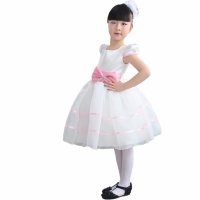 户外运动儿童舞台表演裙童装幼儿演出服装韩版蝴蝶可爱公主蓬蓬裙礼服