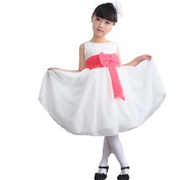 户外运动六一元旦可爱韩版公主裙连衣纱裙童装礼服批发舞蹈演出服