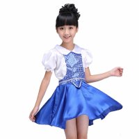 2016儿童合唱服朗诵服秋冬长袖儿童大合唱男女童演出服儿童元旦表演服