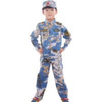 儿童秋款长袖军训迷彩服夏令营男女中大童户外套活动套装演出服