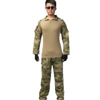 户外运动军迷彩服火凤凰真人CS装备FG废墟青蛙服套服 紧身迷彩服 战术套装