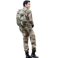 户外运动锦纶耐磨登山包双肩男军迷背包旅行户外迷彩特种兵战术包