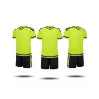 户外运动2016年春夏季中小学生空白版足球训练服 童装光板足球衣班服 有大人