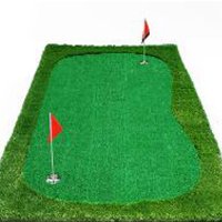 户外高尔夫用品室内高尔夫果岭 推杆练习器 办公室迷你练习毯