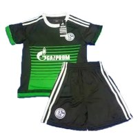 15-16沙尔克04俱乐部球衣 第二主客场25号亨特拉尔队球迷版儿童学生男女短袖足球服套装