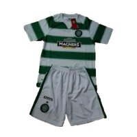 15-16苏格兰凯尔特人俱乐部球衣 些路迪主客场8号斯科特球迷版儿童学生男女短袖足球服套装