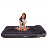 户外运动带枕式充气床 充气折叠床 家居户外床 内置枕头气垫床 191*99*22cm