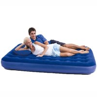 户外运动蜂窝立柱充气床垫气垫床 203*152*22cm带枕带泵套件