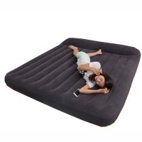 户外运动带枕式充气床 充气折叠床 家居户外床 内置枕头气垫床 203*183*22cm