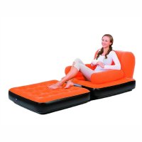 户外运动 多功能单人五合一充气沙发床 气垫沙发床 懒人沙发 191*97*64cm