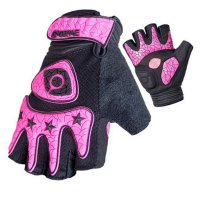 户外运动半指自行车骑行手套户外山地车运动健身减震透气短指手套