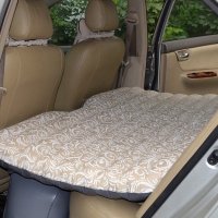 户外运动2016春夏车载旅行床 车载充气床印花汽车充气床垫车震床143*87*45CM