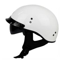 户外运动摩托车头盔半覆式复古盔电动车机车半盔摩托夏盔男女