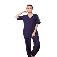 户外运动2016春夏亚麻瑜伽服套装 性感镂空瑜珈大师服禅修服居士服