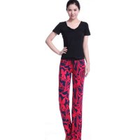 户外运动2016春夏瑜伽服套装 个性火红花瑜珈服跳操愈加健身