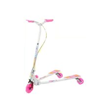 户外运动儿童蛙式滑板车 双刹带减震安全滑板车三轮蛙式车