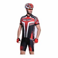 户外运动骑行服自行车骑行服长空短袖骑行服 山地骑行服装男