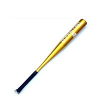 户外运动真正棒球棒 铝合金棒球棍 加厚车载防卫自救 家居防卫 土豪金32英寸81CM