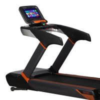 户外运动商用交流电机健身房 单位跑步机健身器材电动升降彩屏