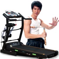 户外运动电动跑步机家用折叠多功能静音 接触式 可折叠健身器材