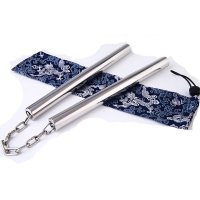 户外运动体育用品双节棍 镜面效果 双截棍 表演实战二节棍