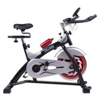 欧伦萨 运动户外健身车健身训练静音皮带款 室内动感单车 家用商用运动健身车脚踏自行车安全防护脚踏车