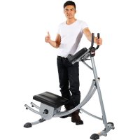 欧伦萨 健腹器腹肌训练器美腹过山车收腹运动机健身器材家用滑翔收腹机