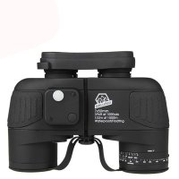 欧伦萨 军迷战术7x50双筒望远镜航海罗盘坐标测距带刻划板望远镜