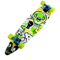 欧伦萨 户外运动体育用品滑板车两个轮子的板车 公路滑板四轮成人长板代步速降公路刷街板滑板