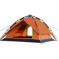 欧伦萨 运动户外帐篷野外露营沙滩登山旅游气动液压冲锋一号户外多人双人自动气压式野营帐篷