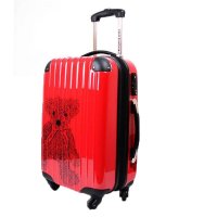 欧伦萨 小运动户外旅游用品行李箱子旅行箱红色结婚箱拉杆箱扩容20寸24寸旅行箱美旅行李箱登机箱