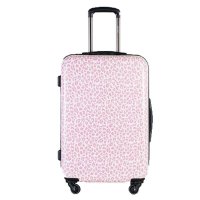 欧伦萨 运动户外旅游用品托运旅行箱豹纹拉杆箱万向轮女韩版潮20寸登机箱24寸行李箱28休闲商务男女