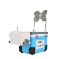 欧伦萨 户外运动垂钓用品201便携分体式30L钓箱 强承重钓鱼箱台钓活鱼虾箱渔具箱