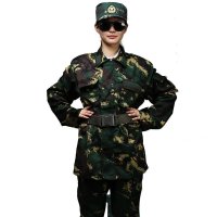 欧伦萨 07式军迷服饰训练迷彩服套装 户外训练作战服 耐磨作训迷彩服户外军靴套装
