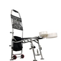 欧伦萨 户外运动垂钓用品功能折叠钓椅 航母型钓鱼椅子垂钓椅