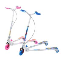 户外运动儿童健身蛙式滑板车 双刹带减震安全滑板车三轮蛙式车