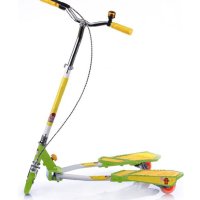 户外运动儿童健身 蛙式漂移车 三轮滑板车可折叠带闪光 儿童车