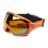 欧伦萨 运动户外滑雪装备滑雪镜时尚新款可戴近视滑雪眼镜 大视野 大球面 雪地护目镜