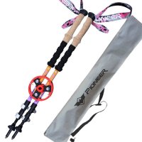 欧伦萨 户外运动登山攀岩滑雪健走杖便携小巧创新带杖包登山杖健走