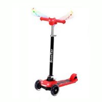 欧伦萨 户外运动轮滑滑板六一儿童节礼物脚踏折叠滑板车带灯带音乐儿童三轮滑板车