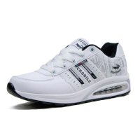 户外运动2016春夏季气垫透气纤皮男子跑步鞋 气垫运动鞋