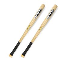 户外运动体育用品车载 榉木抛光加重型实木棒球棒 棒球棍 原木棒球杆